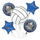 Volleyball Bump Set Spike Balloon Bouquet