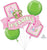 Anagram Mylar & Foil Welcome Little One - Girl Balloon Bouquet