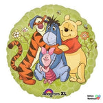 Anagram Mylar & Foil Winnie The Pooh and Friends 18″ Balloon