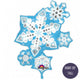 Winter Snowflake Giant 35" Balloon