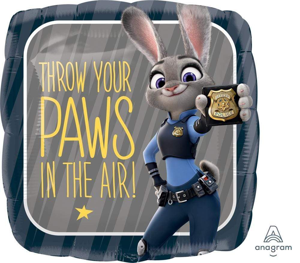 Anagram Mylar & Foil Zootopia Balloon