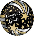 16" Orbz - Congrats Grad Shooting Stars - Anagram