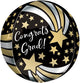 16" Orbz - Congrats Grad Shooting Stars - Anagram