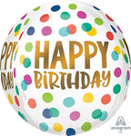 17" Orbz - Happy Birthday Dots - Anagram