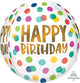 17" Orbz - Happy Birthday Dots - Anagram