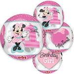 15" Orbz - Mouse 1st Birthday Clear - Anagram