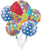 Anagram Summer Splash Beach Ball Balloon Bouquet (5 Piece Set)