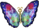 Tie Dye Butterfly 26″ Balloon