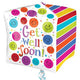 15" Cubez - Get Well Soon - Anagram