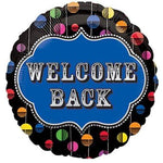 Anagram Welcome Back Neon Dots 18″ Balloon