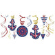 Anchors Aweigh Swirl Decorating Kit ( count)