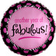 Another Year of Fabulous Birthday 18″ Balloon