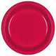 Apple Red Plastic Plates 10″ (20 count)