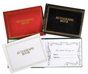 Autograph Books - Assorted Colors (12ct)