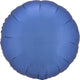 Azure Blue Satin Luxe Round Circle 19″ Balloon