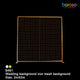 B491 Gold Squared Grid Background Frame -  Borosino