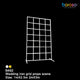 B492 White Wedding Square Grid Frame - Borosino