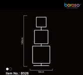 B526-1480 Party Decoration Frame - White - Borosino