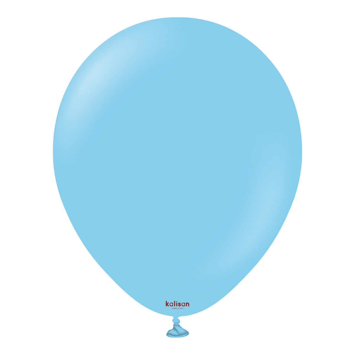 Baby Blue 18″ Latex Balloons by Kalisan from Instaballoons
