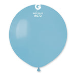 Baby Blue 31″ Latex Balloon by Gemar from Instaballoons