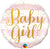 Baby Girl 18″ Foil Balloon by Qualatex from Instaballoons