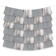 Backdrop Foil Deco - Silver by Amscan from Instaballoons
