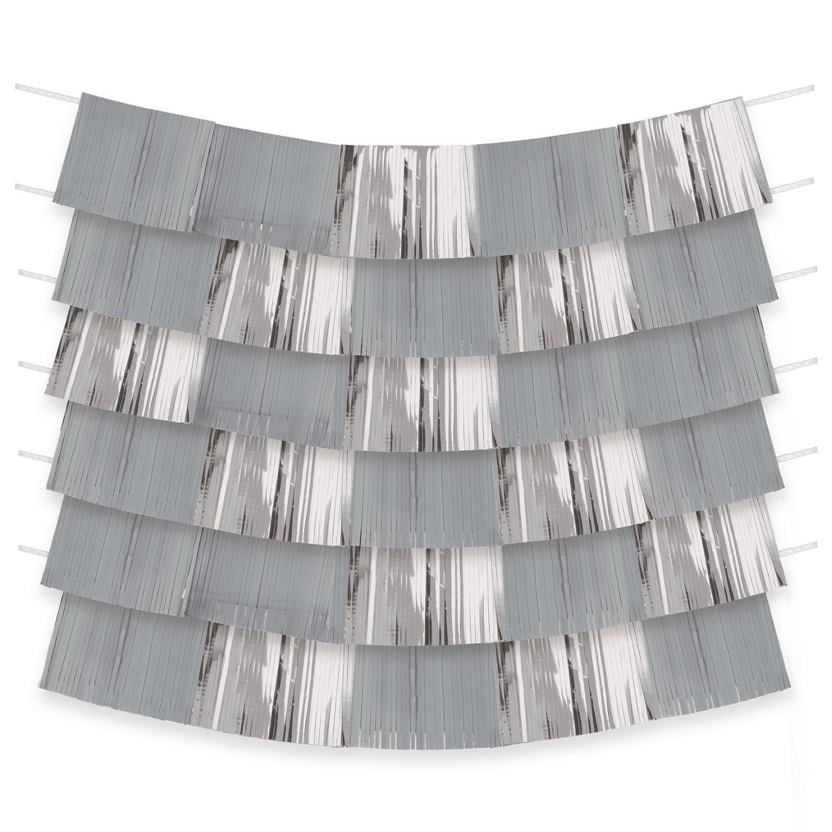 Backdrop Foil Deco - Silver by Amscan from Instaballoons
