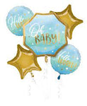 Balloon Bouquet - Blue Oh Baby - Anagram