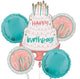 Balloon Bouquet - Happy Birthday Cake - Anagram