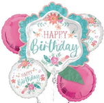 Balloon Bouquet - Happy Birthday Floral - Anagram