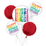 Balloon Bouquet - Happy Birthday Let's Celebrate - Anagram