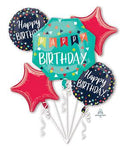 Balloon Bouquet - Happy Birthday Reason to Celebrate - Anagram