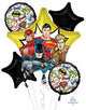Balloon Bouquet - Justice League (5ct) - Anagram