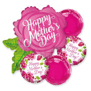 Balloon Bouquet - Mother's Day Rose - Conver USA