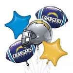 Balloon Bouquet - NFL Chargers (5ct) - Anagram