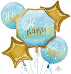 Balloon Bouquet - Oh Baby - Blue - Anagram