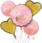 Balloon Bouquet - Oh Baby - Pink - Anagram