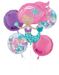 Balloon Bouquet - Shimmering Mermaids - Anagram