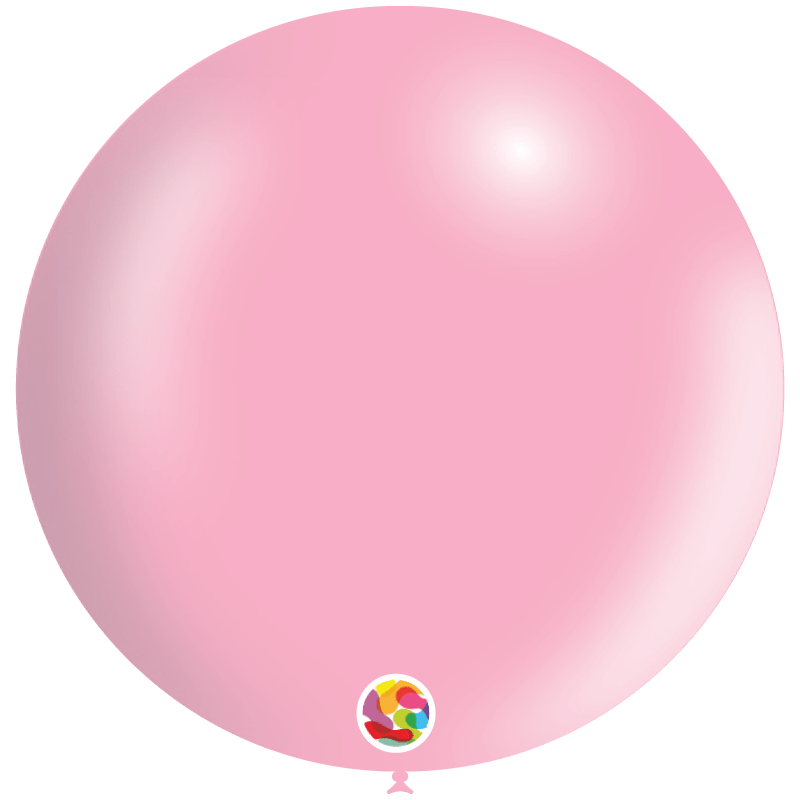 Balloonia Latex Baby Pink  36″ Latex Balloons (5 count)