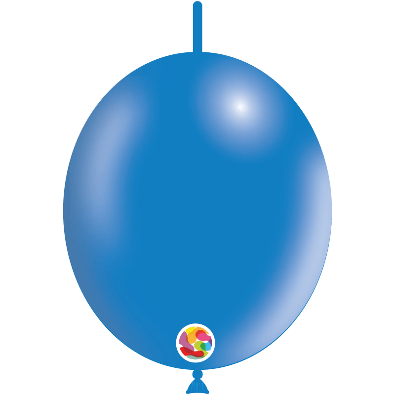 Balloonia Latex Blue Deco-Link 12″ Latex Balloons (100 count)