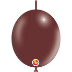 Balloonia Latex Chocolate Deco-Link 6″ Latex Balloons (100 count)