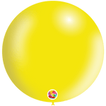 Balloonia Latex Lemon Yellow 23″ Latex Balloons (5 count)