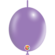 Balloonia Latex Metallic Lavender Deco-Link 12″ Latex Balloons (100 count)