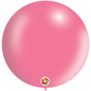 Balloonia Latex Metallic Pink 36″ Latex Balloons (5 count)