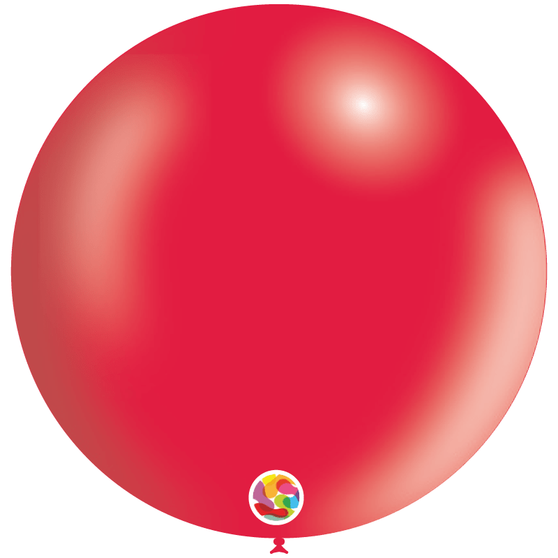 Balloonia Latex Metallic Red 36″ Latex Balloons (5 count)