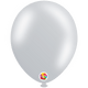 Metallic Silver 5″ Latex Balloons (100 count)