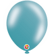 Metallic Turquoise 10" Latex Balloons (100 count)