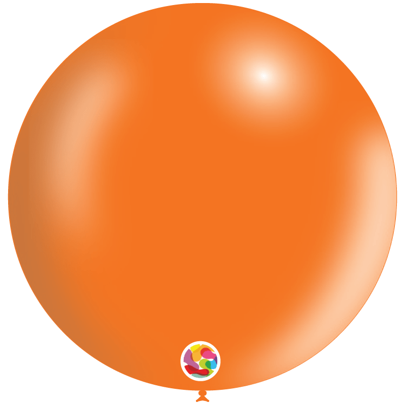 Balloonia Latex Orange  36″ Latex Balloons (5 count)