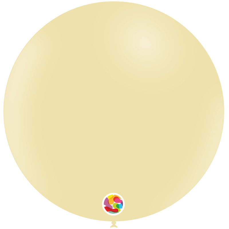 Balloonia Latex Pastel Matte Yellow 23″ Latex Balloon