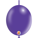 Balloonia Latex Purple Deco-Link 6″ Latex Balloons (100 count)